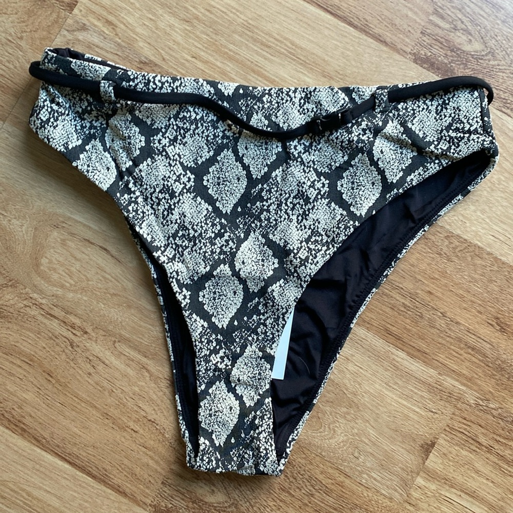 Andie Swim the Riveria high waisted bikini bottom NWT